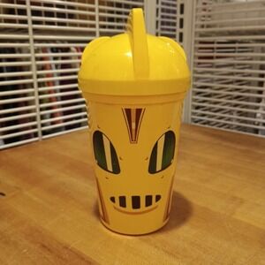 Vintage 1991 Disney Pizza Hut The Rocketeer Movie Promo Plastic Cup Tumbler